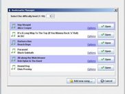 List of already added songs