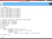 The Lili Swing REPL has done some computations...