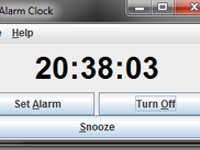 Default state - no alarm set