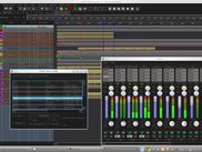 MusE 2.1.2 playing a song