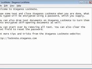 LockNote 1.0.5: first impression.