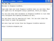 LockNote 1.0: first impression.