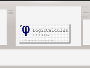 SplashScreen at the start of LogicCalculus in Linux [1.1.1]