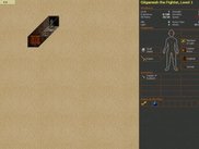 The start screen of first version