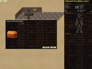 Window with items found in chest