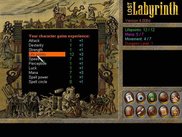 character gains experience