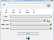 LoveFM VIdeo Converter Main Window