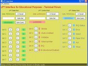 LPT Interface - English interface on Windows XP system