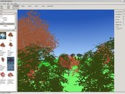 Terrain scene with vegetation 4