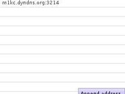 Editing list of IP addresses
