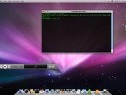 Mac4Lin Desktop with Terminal and Songbird