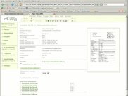 Detailed view of a document