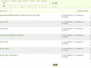 View of a result page