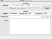 mchelper - upload new firmware