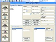 Project Users,Security,Backup