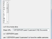 Adding drives to the .vbs