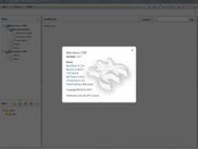 Admin panel about screen