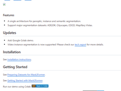 Mask2Former Screenshot 1