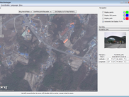 Visualizer view with selected geotagged photos