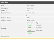 list match details