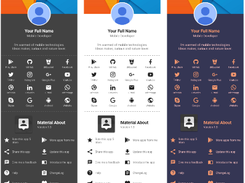 Material About Screenshot 1