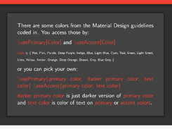 Material Design theme Screenshot 2
