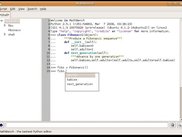 MathBench's shell is an actuall Python shell