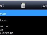 Decimal, hexadecima, binary and octal input and output