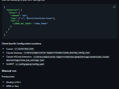 MCP Linear Screenshot 1