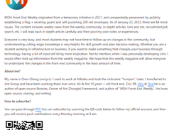 MDH Weekly Screenshot 1