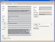 meBiblio 1.0 main window