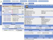 Vue du dossier d'un patient