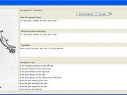 MedSLT-Window with Backtranslation, Translation &amp; Help View