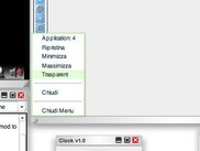 Component menu