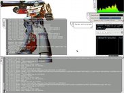 Megatron 2 in Xvnc desktop with Audacious backend