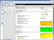 Agenda (day summary) tab