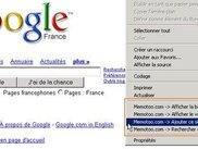 Use the right click of the mouse to show plugin options