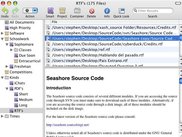 The file viewer (each different section can be toggled).