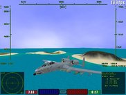 A-10 patrolling the Atolls