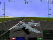 A-10 at the base