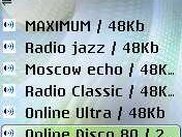 On line station list (Nokia 6681)