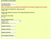 The Mia installer form (commercial add-on)