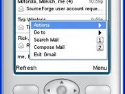 MicroEmulator running gMail