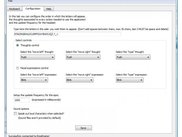 Config program window