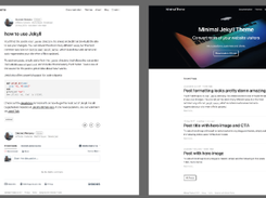 Minimal Jekyll Theme Screenshot 1