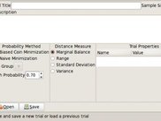 An screenshot of MinimPy showing the Settings tab