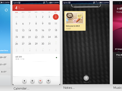 Calendar/Notes/Weater/Music Apps