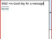 Step3b Send txt to MJ phone with password +m and message