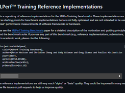 MLPerf Screenshot 1