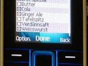 List in shopping mode
